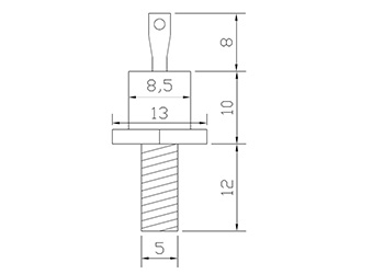 旋轉二極管尺寸圖